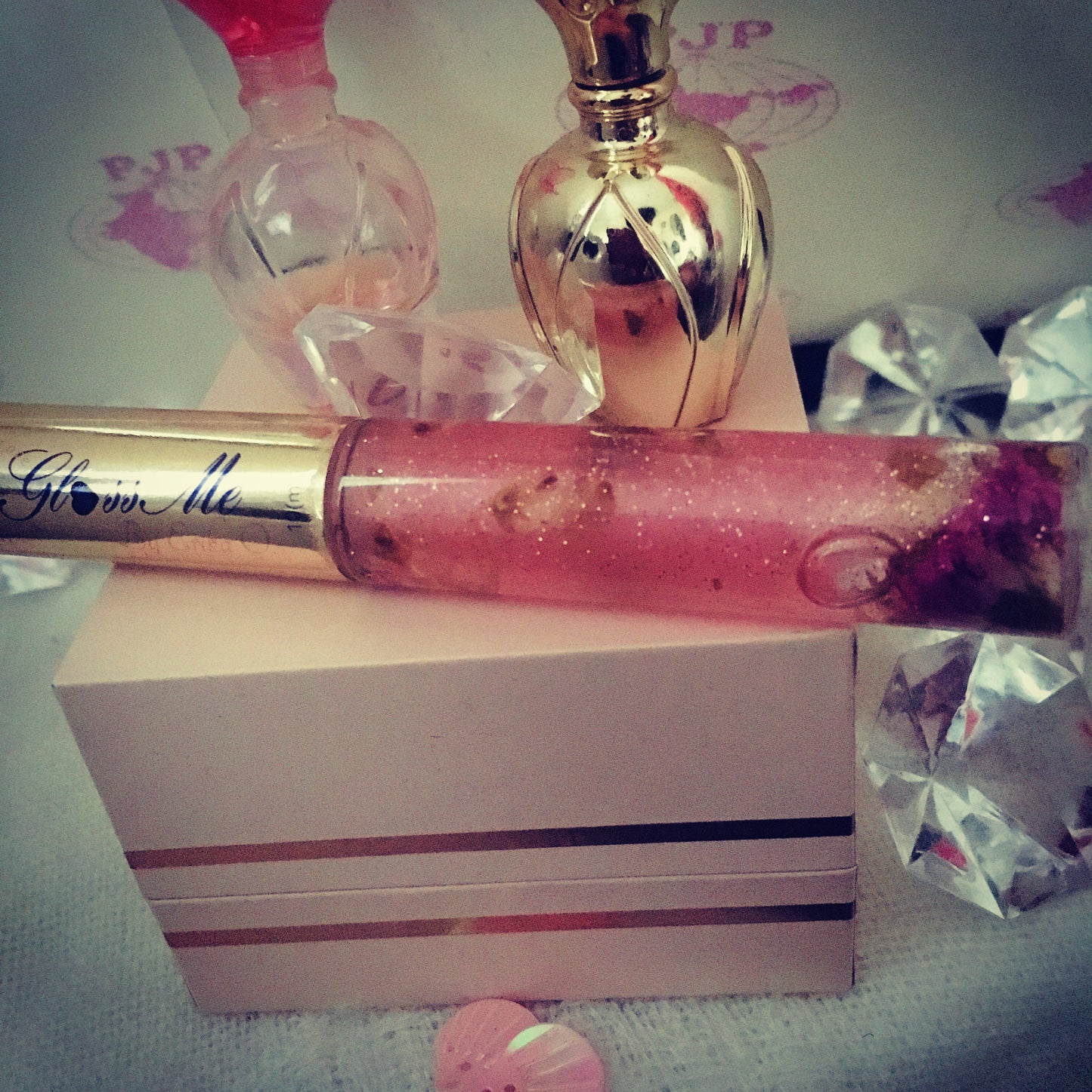 "Pink About It" Raspberry Vegan Lip Gloss