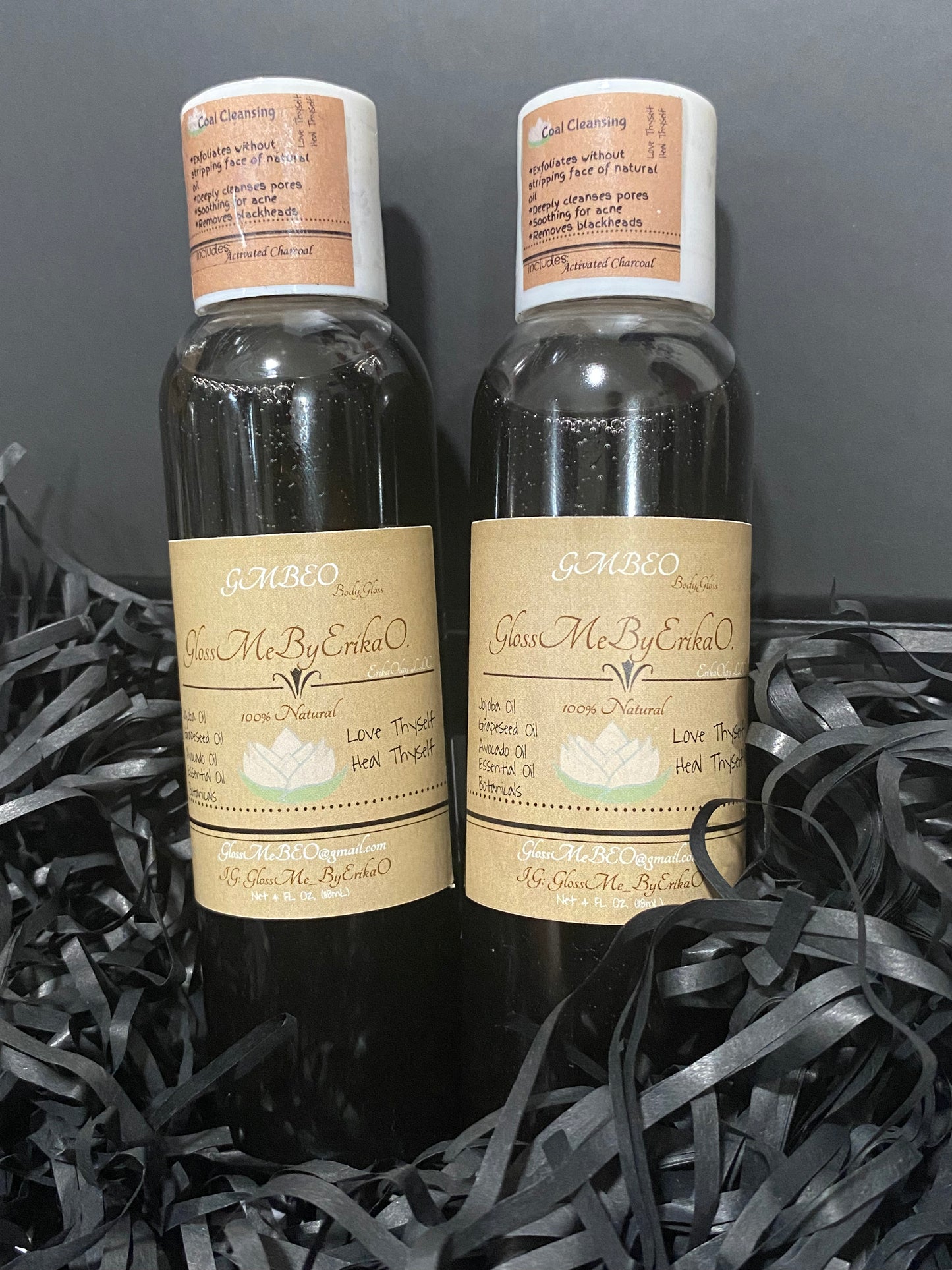 "Sweet Charcoal" Facial/Hair/Body Oil